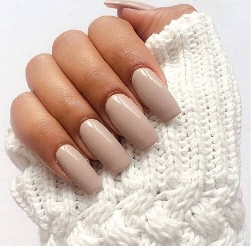Long and Clear Almond Acrylic Nails-