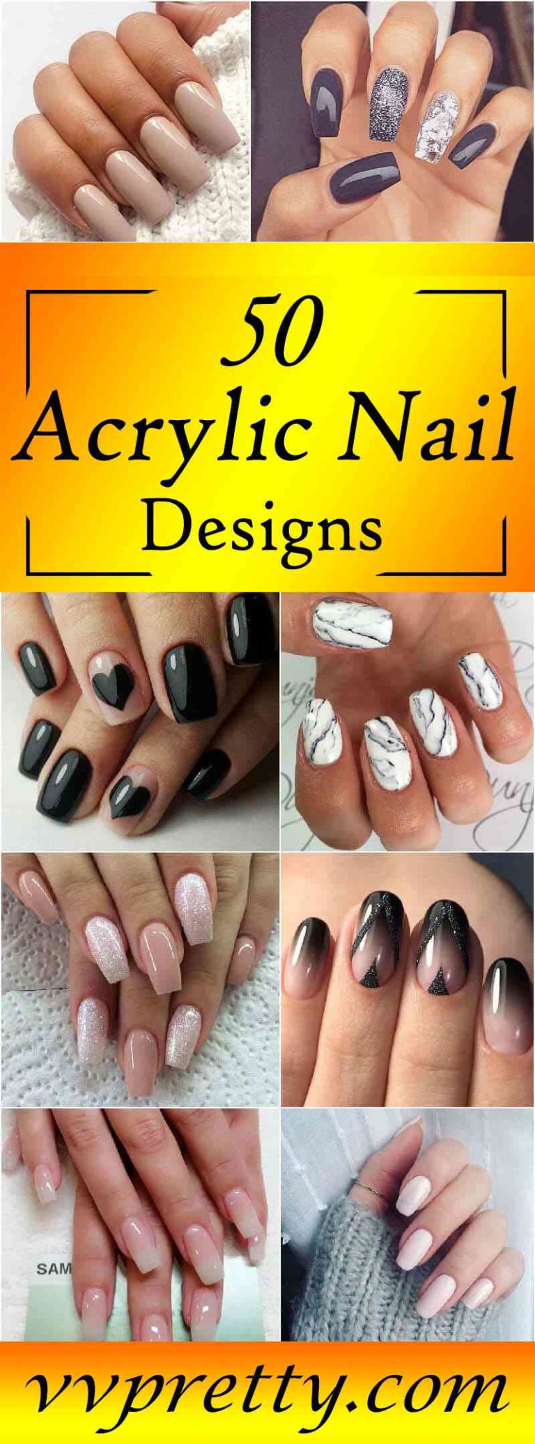 Create a Statement with Nails Acrylic Designs